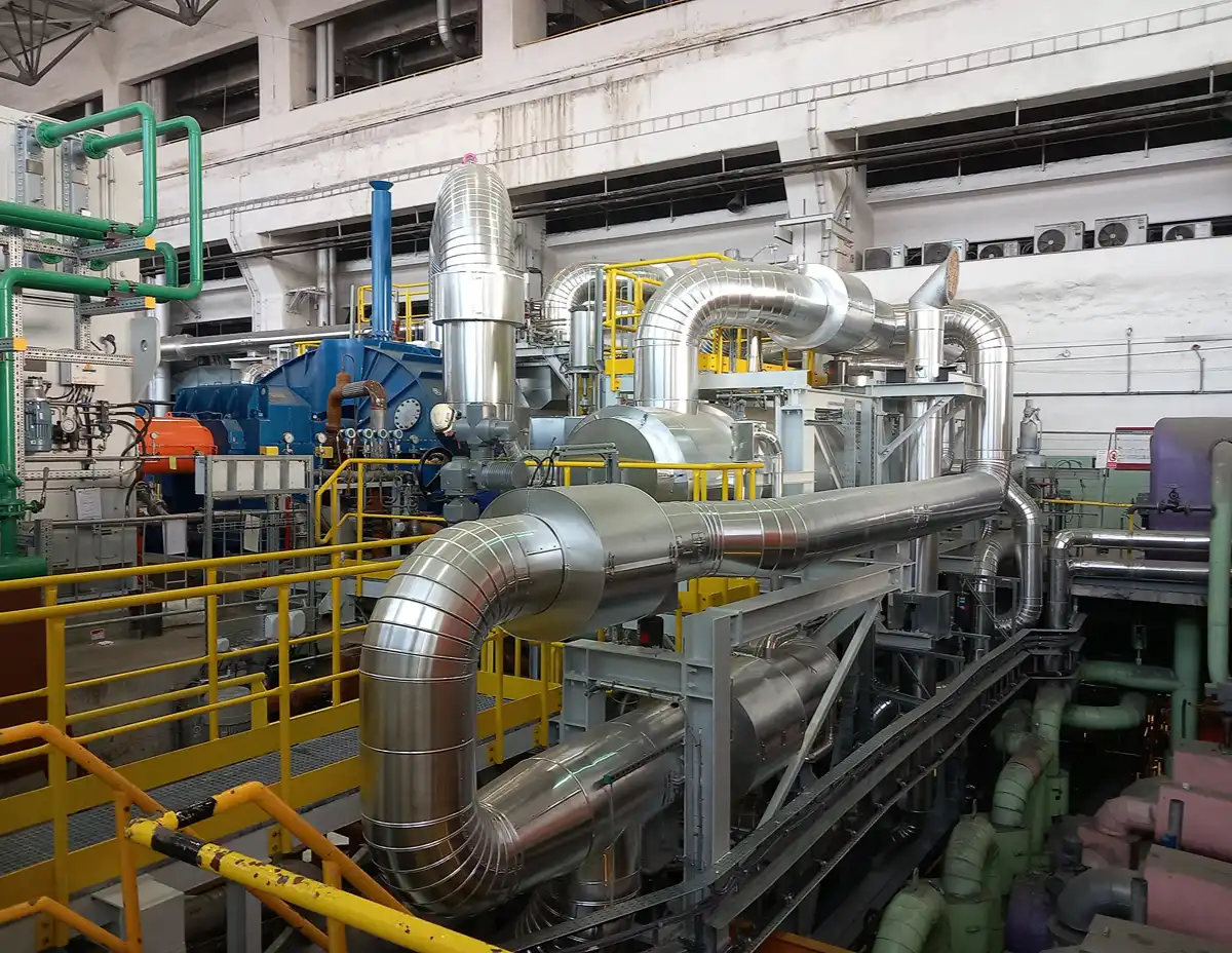 Izolace turbíny TG27 v Komořanech – precizní práce s unikátními výzvami